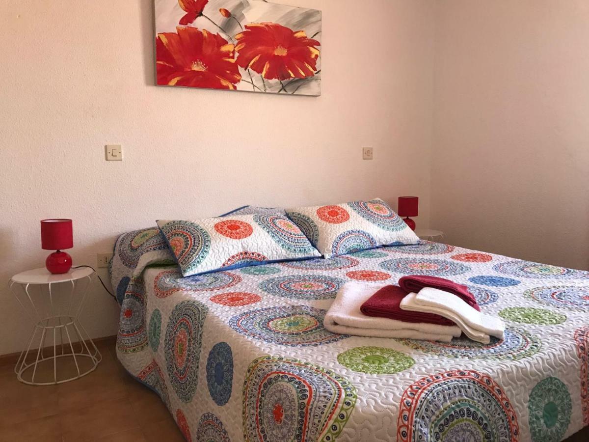 La Palmera1 Casa Al Primer Piso Con 2 Dormitorios - Two Bedroom House On The First Floor --- La Palmera 2 Casa En Planta Baja Con 1 Dormitorio, One Bedroom House On The Ground Floor 阿格特 外观 照片
