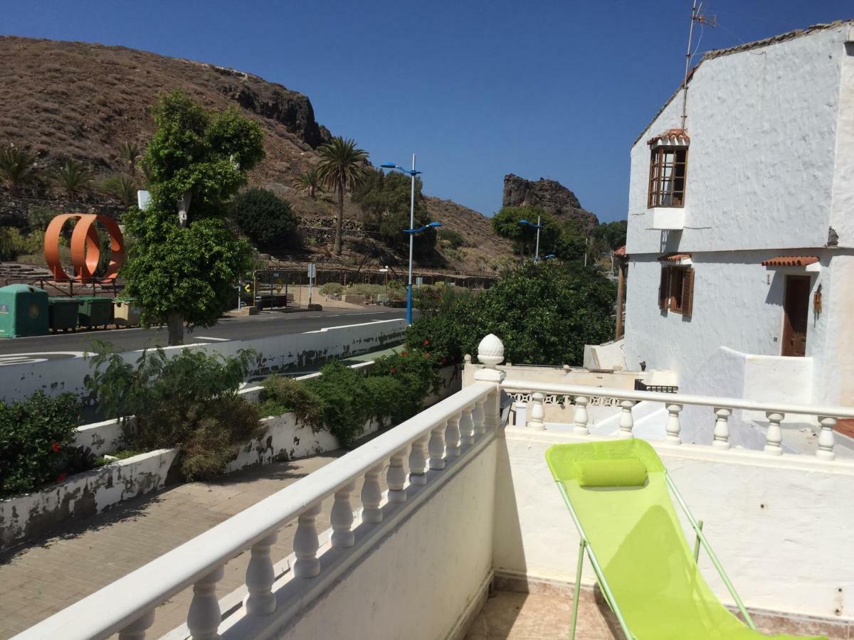 La Palmera1 Casa Al Primer Piso Con 2 Dormitorios - Two Bedroom House On The First Floor --- La Palmera 2 Casa En Planta Baja Con 1 Dormitorio, One Bedroom House On The Ground Floor 阿格特 外观 照片