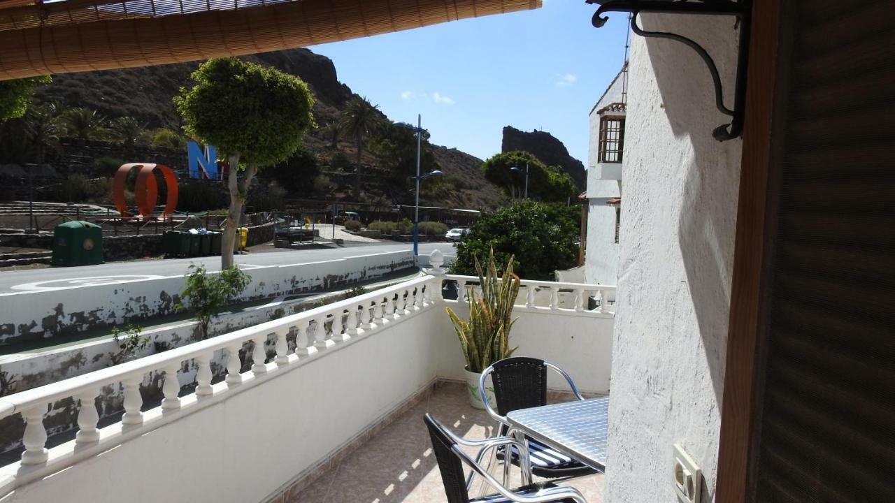 La Palmera1 Casa Al Primer Piso Con 2 Dormitorios - Two Bedroom House On The First Floor --- La Palmera 2 Casa En Planta Baja Con 1 Dormitorio, One Bedroom House On The Ground Floor 阿格特 外观 照片